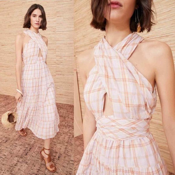 Ulla Johnson Dresses & Skirts - Ulla Johnson Halter Tie Back Dress